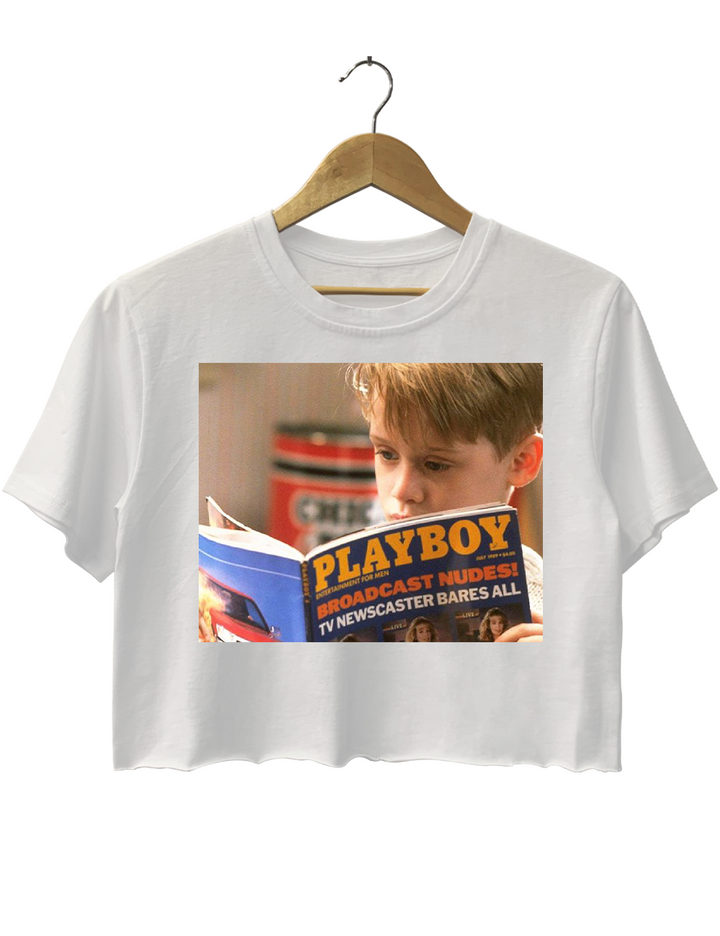 Home Alone Crop Top