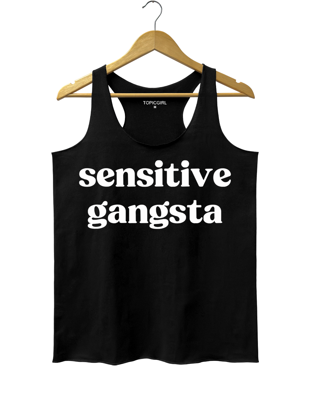 Sensitive Gangsta Crop Top