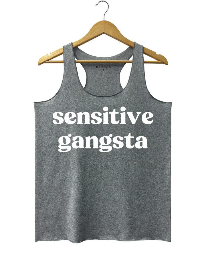 Sensitive Gangsta Crop Top