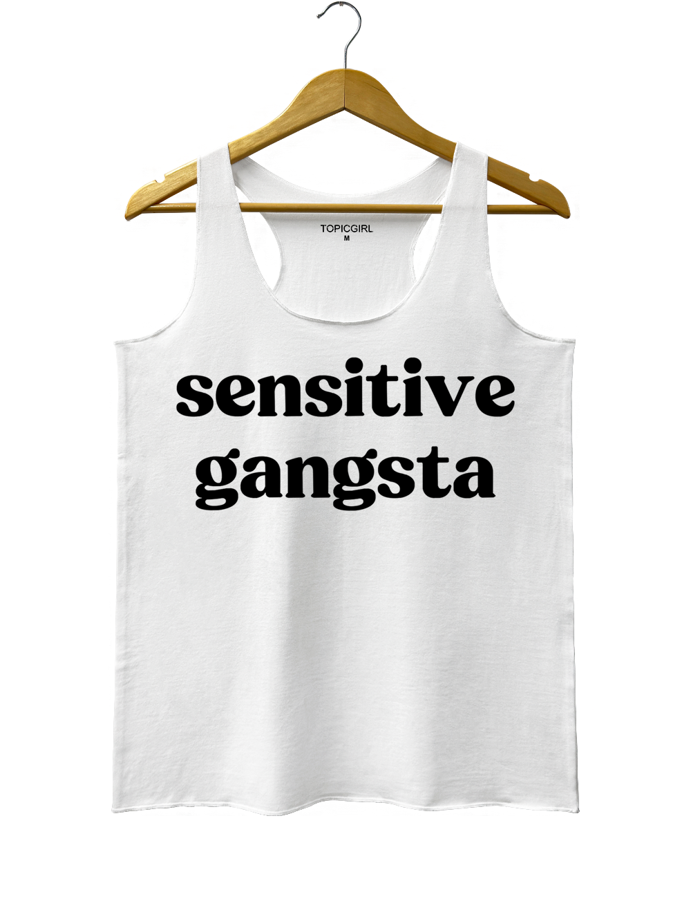 Sensitive Gangsta Crop Top
