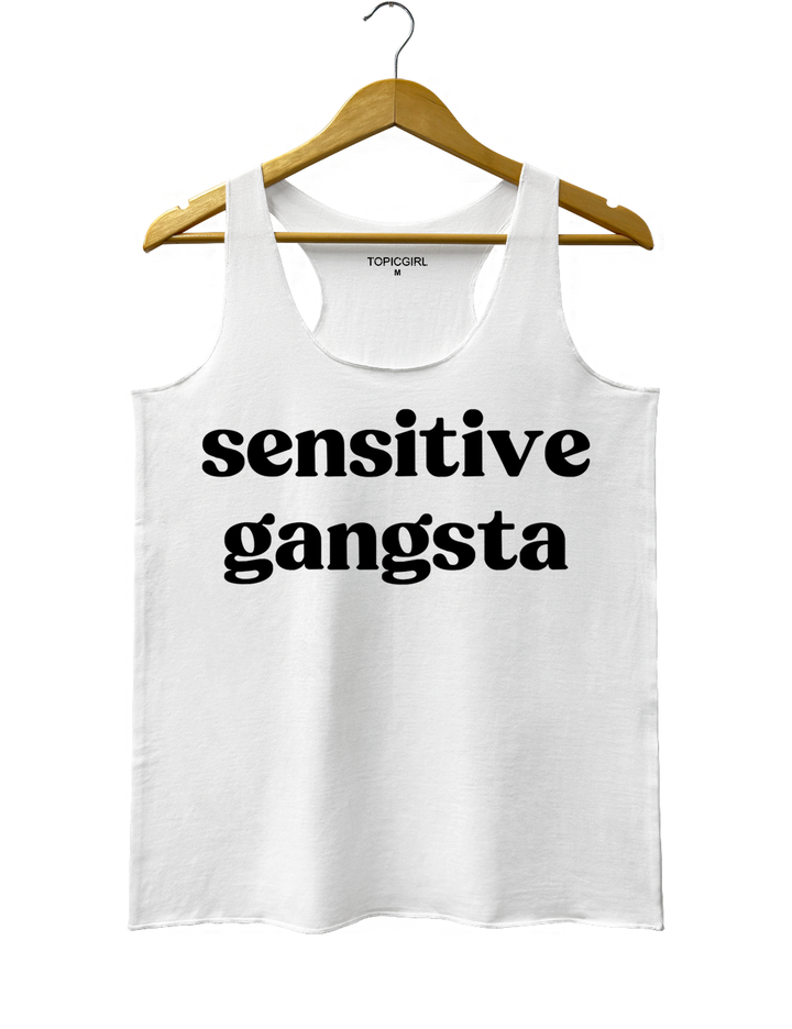 Sensitive Gangsta Crop Top