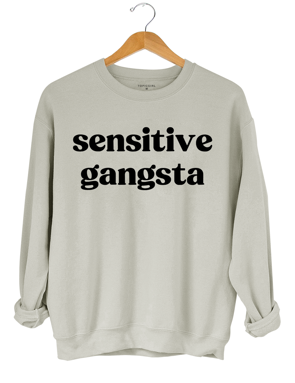 Sensitive Gangsta Crop Top