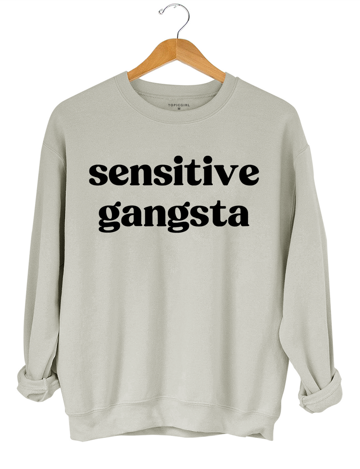 Sensitive Gangsta Crop Top