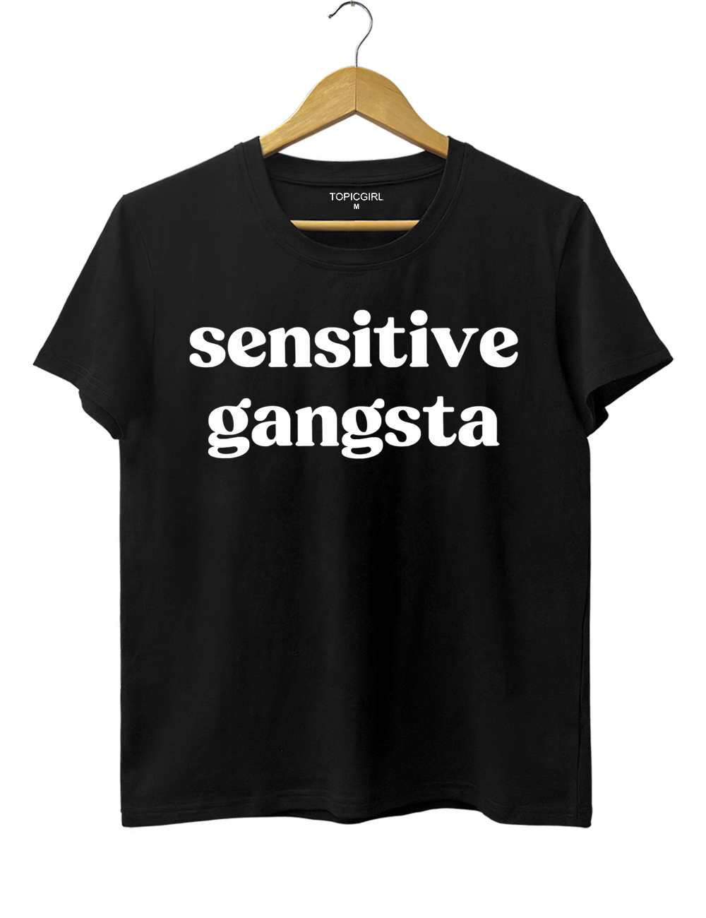 Sensitive Gangsta Crop Top