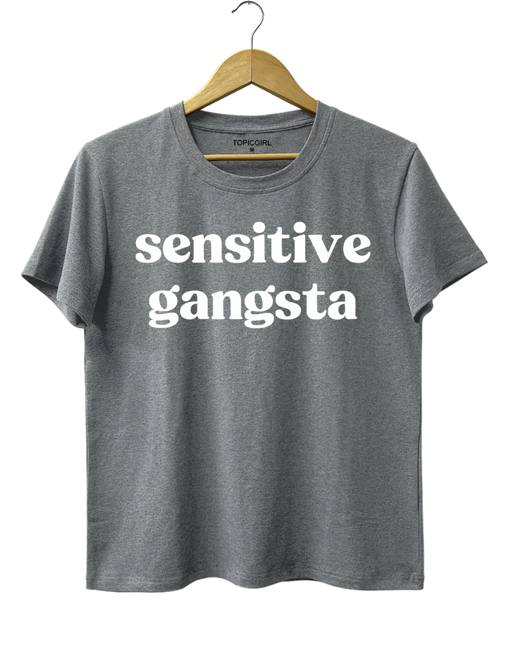 Sensitive Gangsta Crop Top