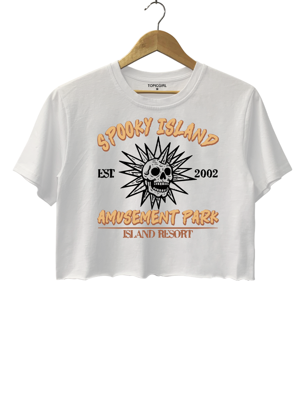 Funny Halloween Skeleton Crop Top