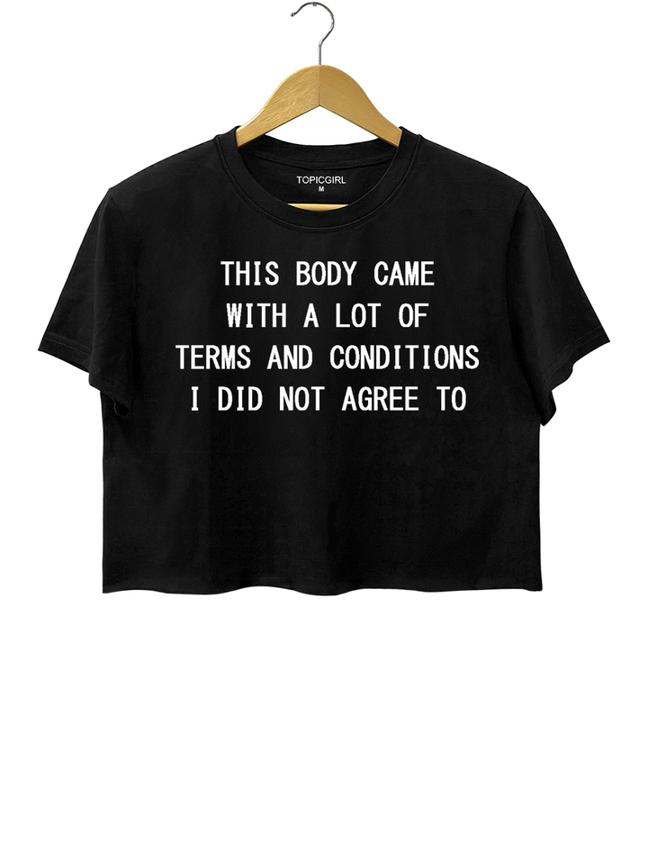 Chronic lllnesses Warrior Crop Top