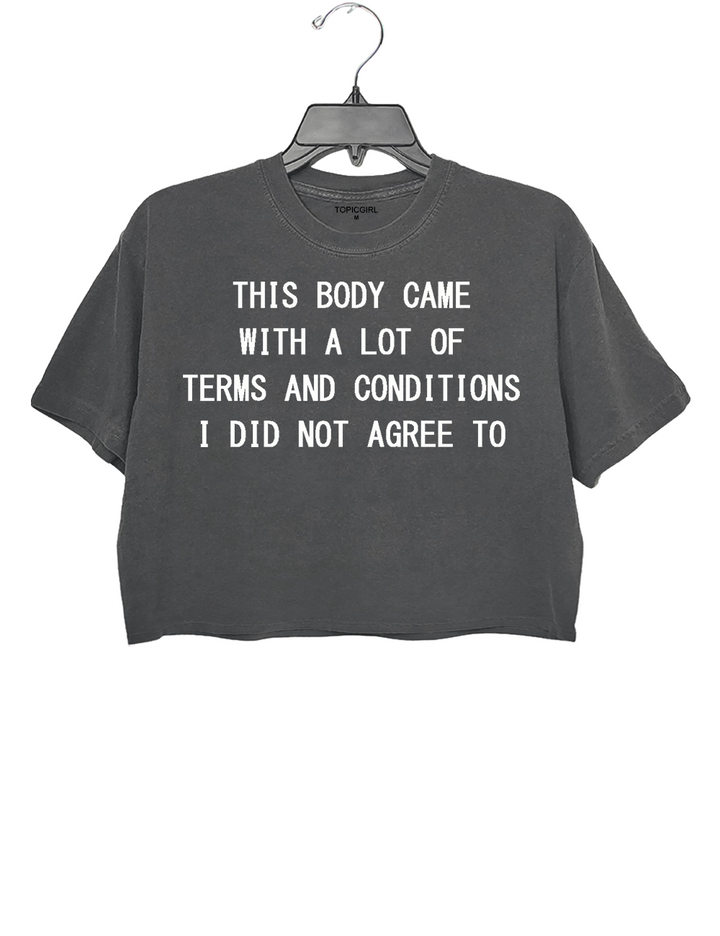 Chronic lllnesses Warrior Crop Top