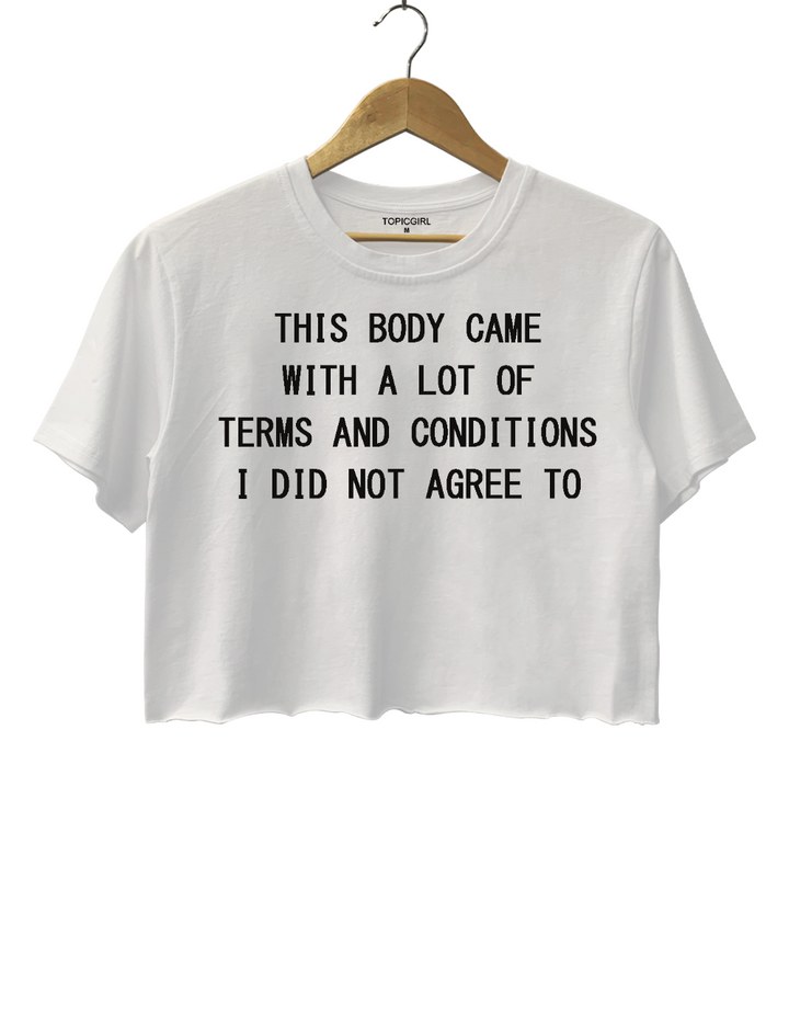 Chronic lllnesses Warrior Crop Top