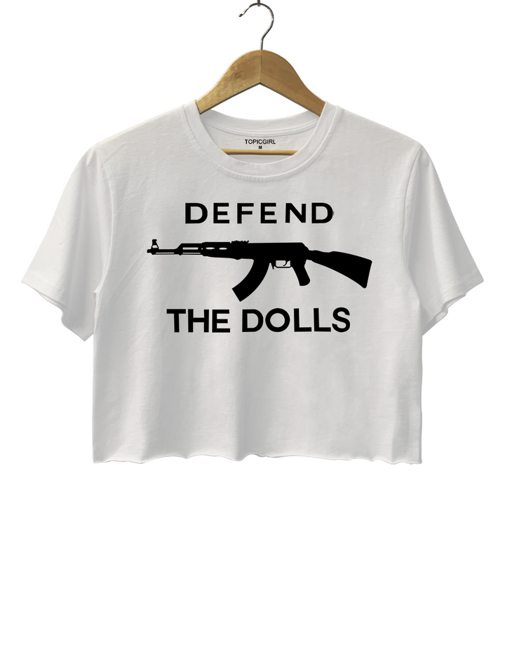 Defend The Dolls Crop Top