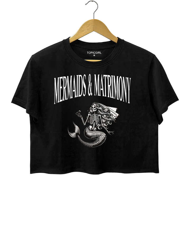 Mermaid Bachelorette Crop Top