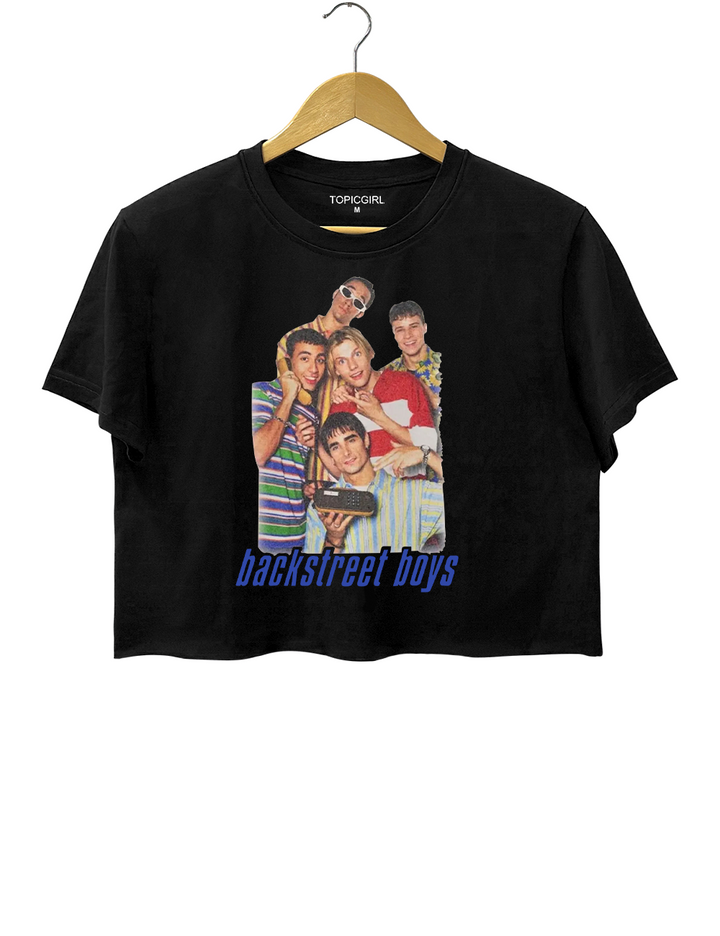 Backstreet Boys Retro Crop Top