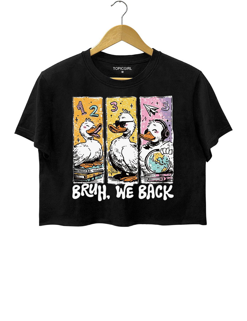 Bruh We Back Crop Top