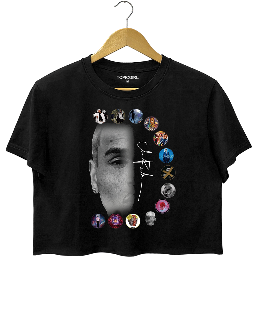 Chris Brown Tour Breezy Bowl XX V2 Crop Top