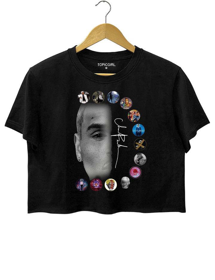 Chris Brown Tour Breezy Bowl XX V2 Crop Top