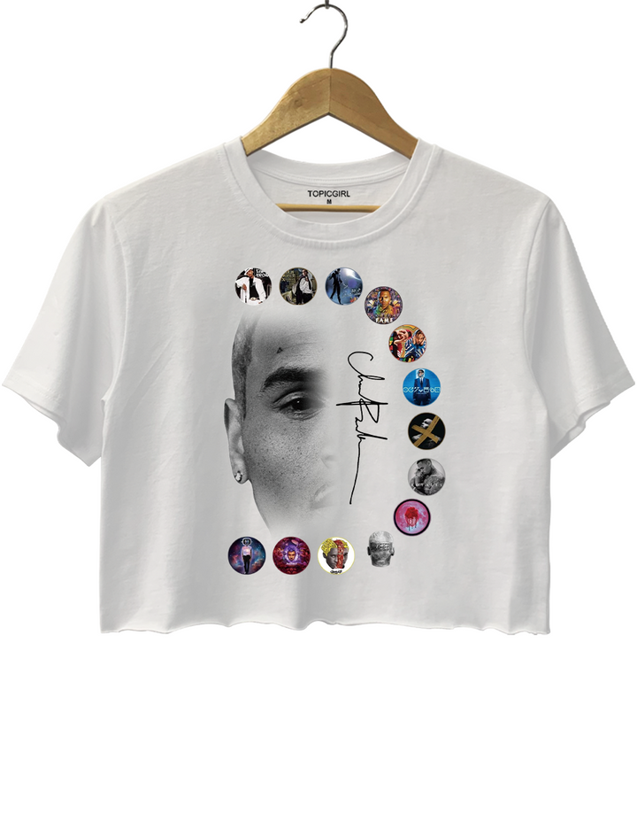 Chris Brown Tour Breezy Bowl XX V2 Crop Top