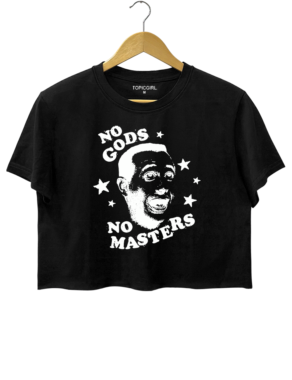 No Gods No Masters Peewee Herman Crop Top