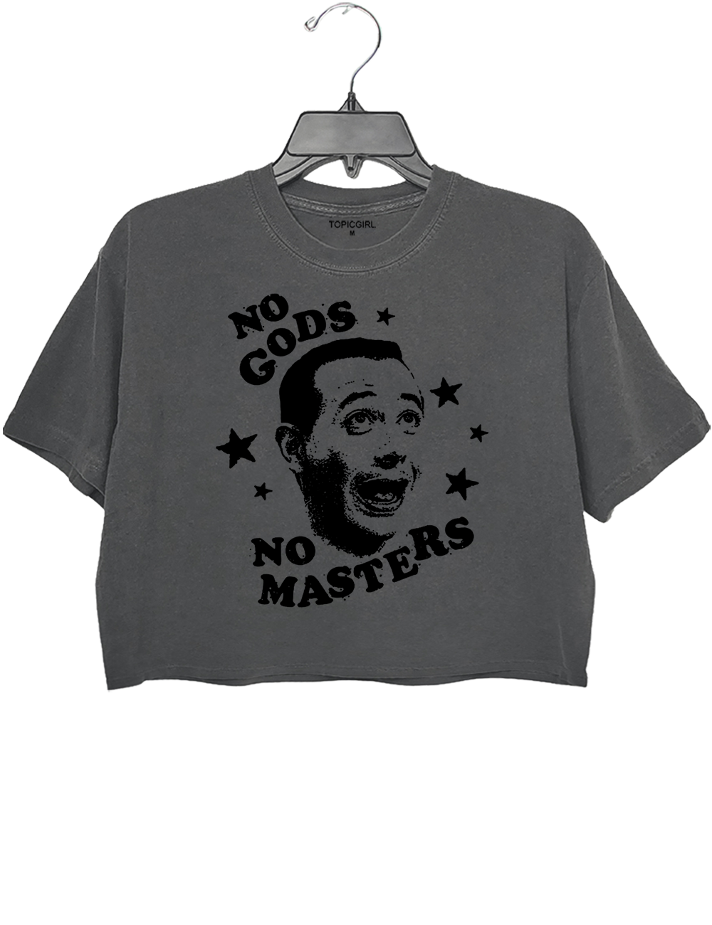 No Gods No Masters Peewee Herman Crop Top