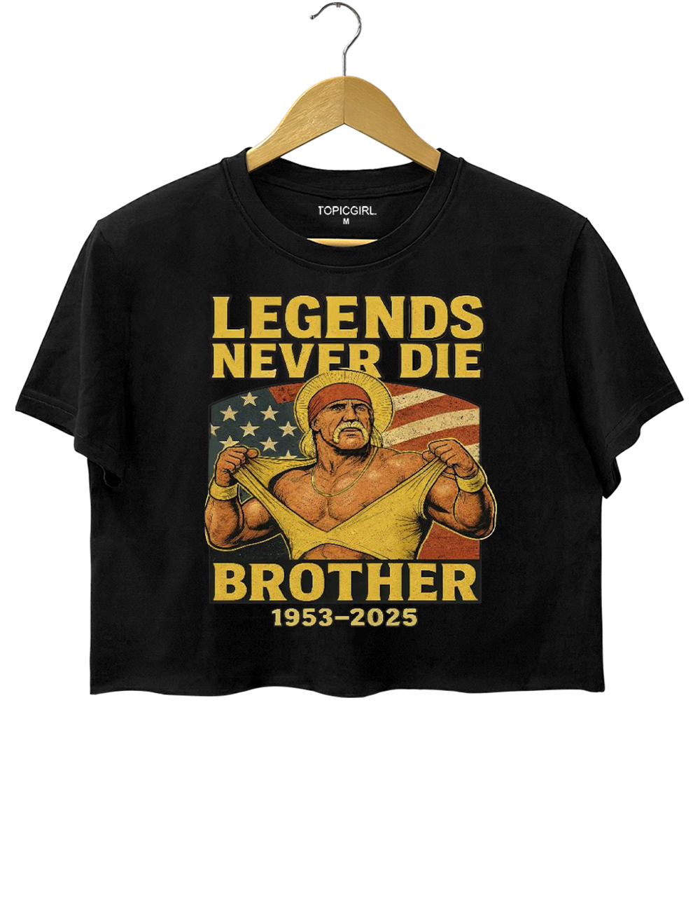 Hulk Hogan Crop Top