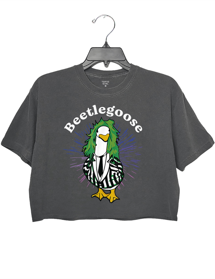 Beetlegoose Silly Goose Crop Top