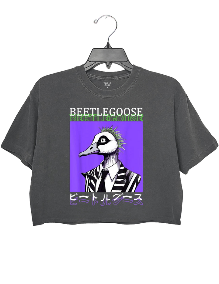 BeetleGoose Beetle Juice Crop Top