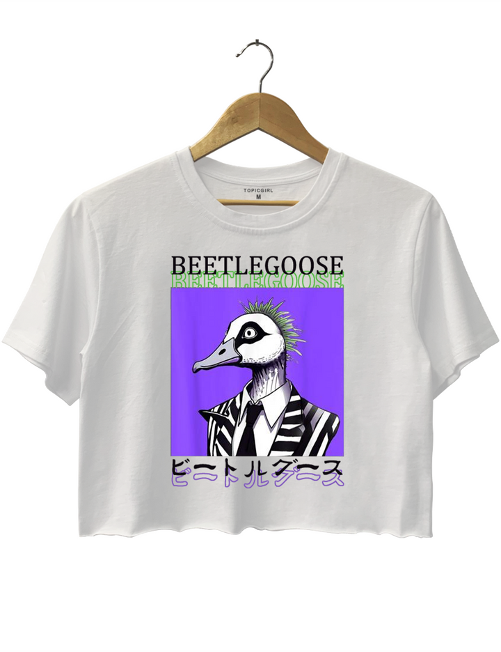 BeetleGoose Beetle Juice Crop Top