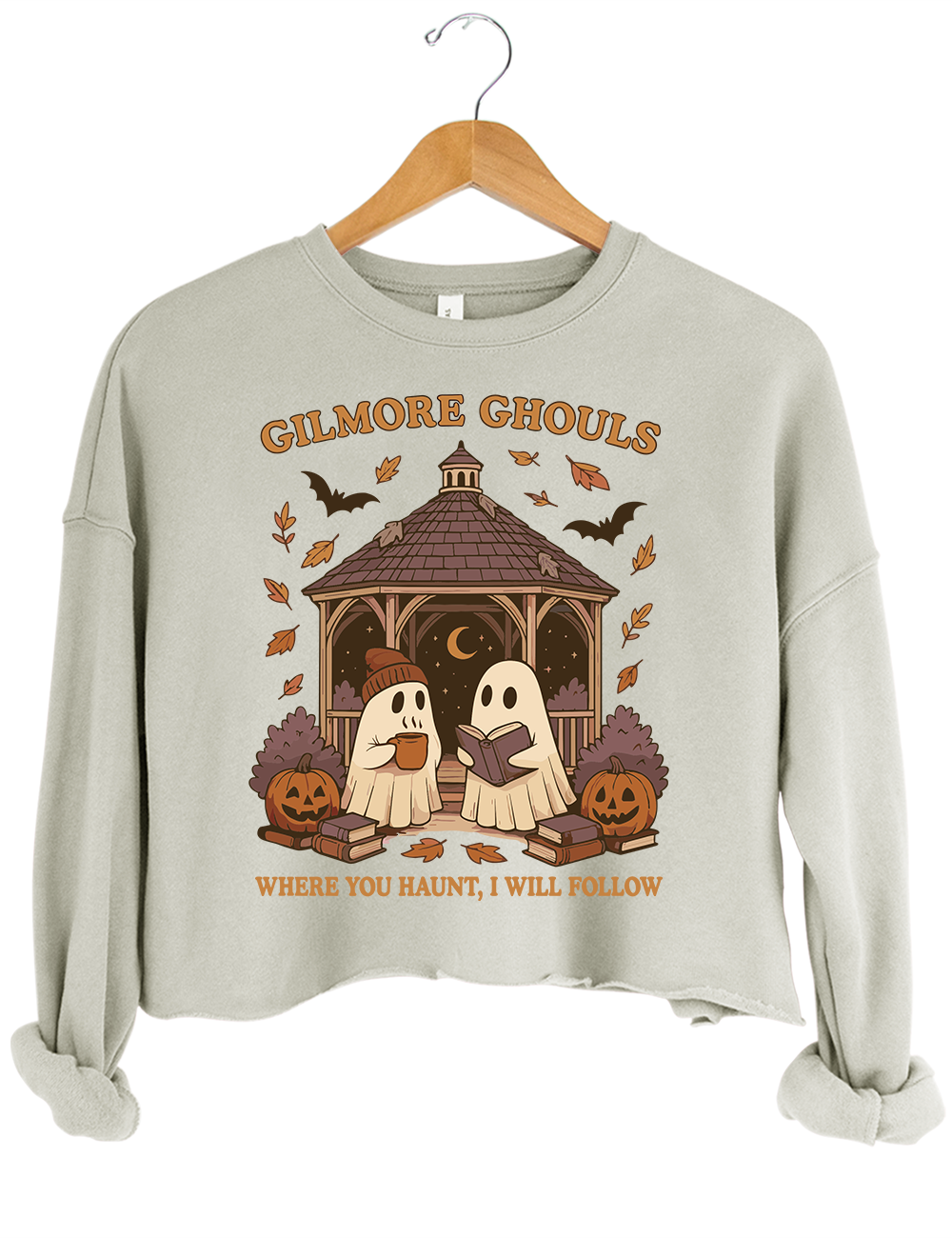 Where You Haunt I Will Follow Crop Top