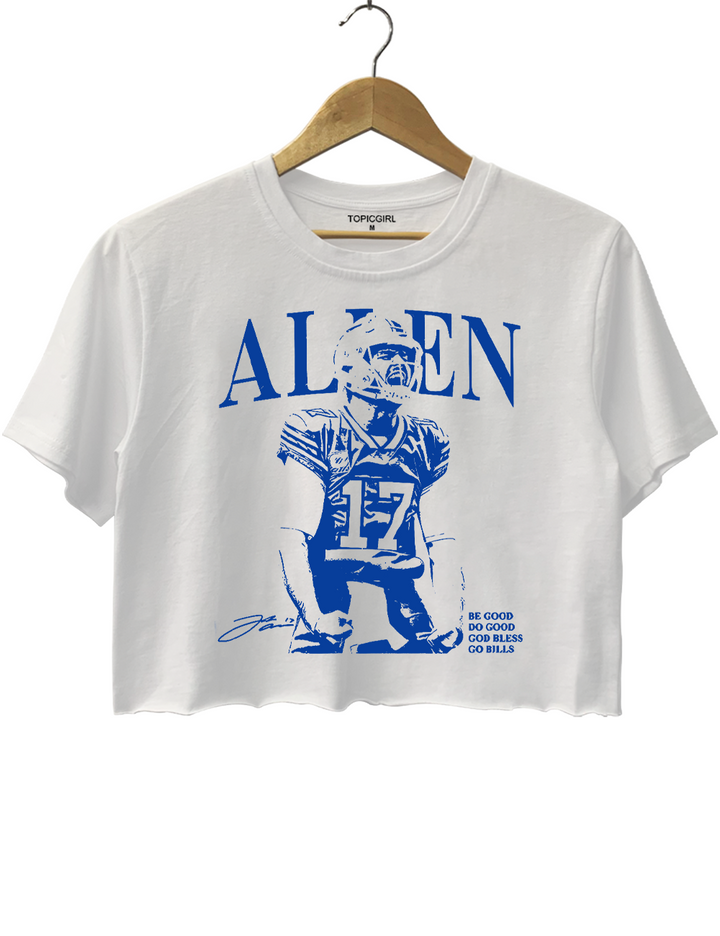 Josh Allen Vintage Crop Top