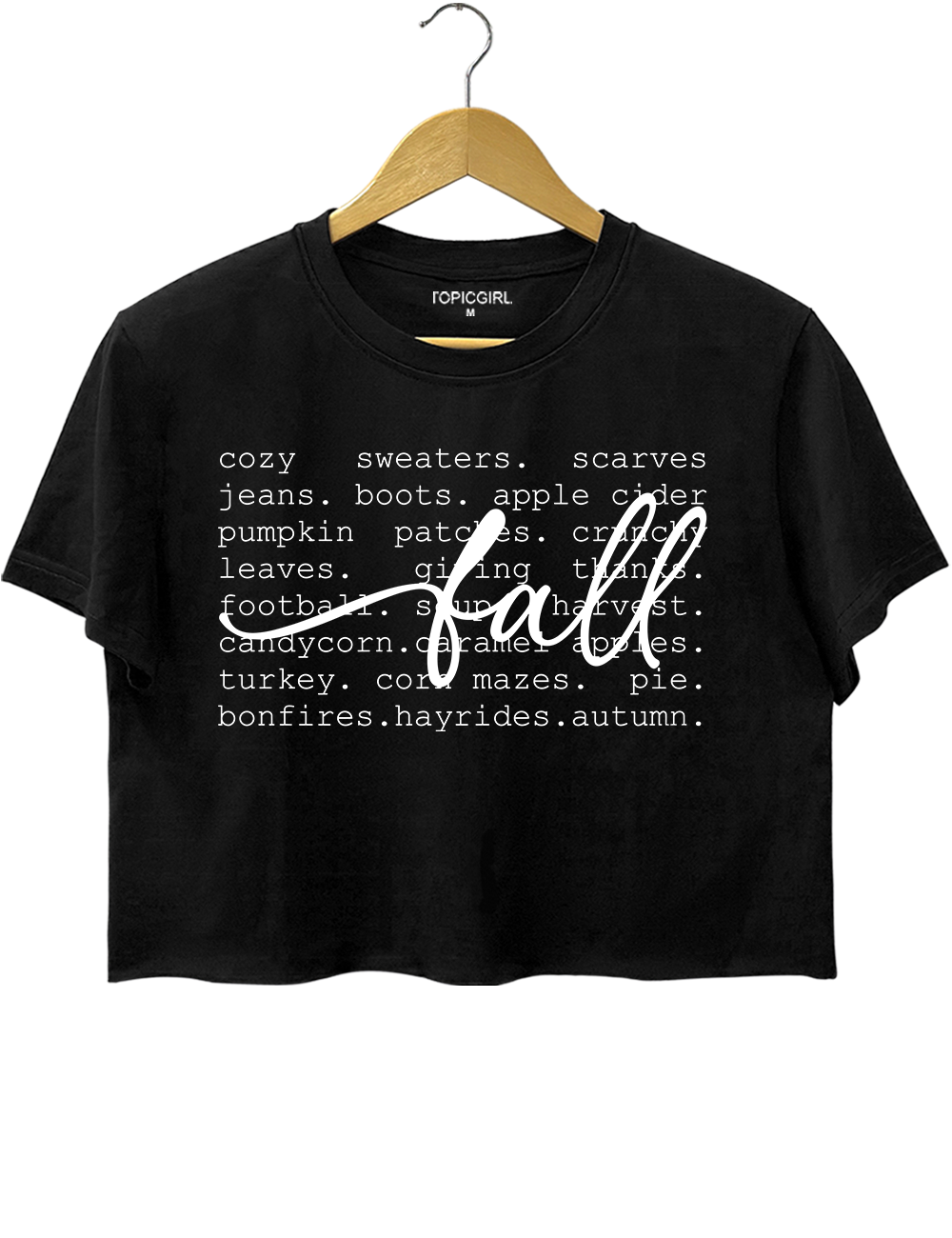 Fall Definition Crop Top
