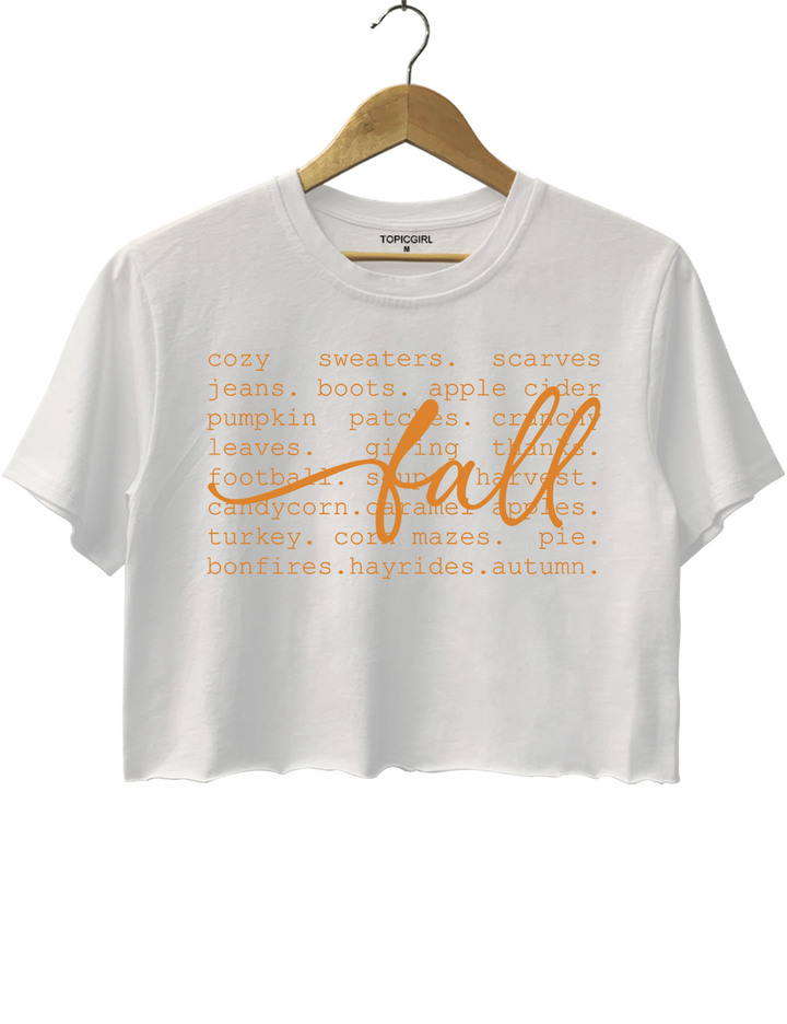 Fall Definition Crop Top