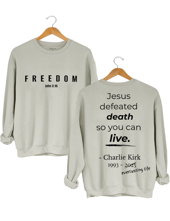 Charlie Kirk Everlasting Life