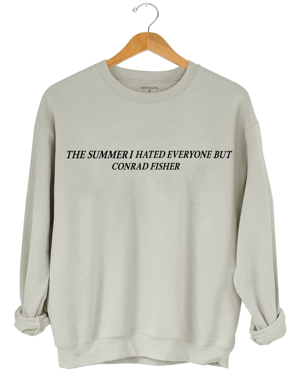The Summer Hated Everyone But Conrad Fisher Crop Top