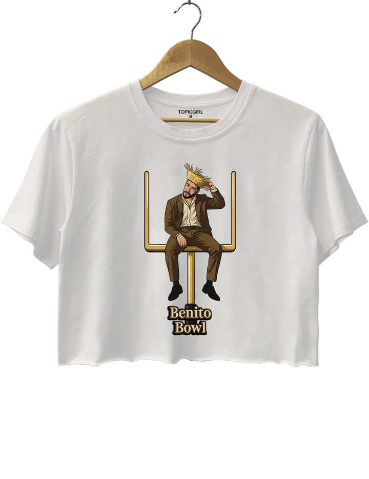 Bad Bunny Super Bowl Crop Top