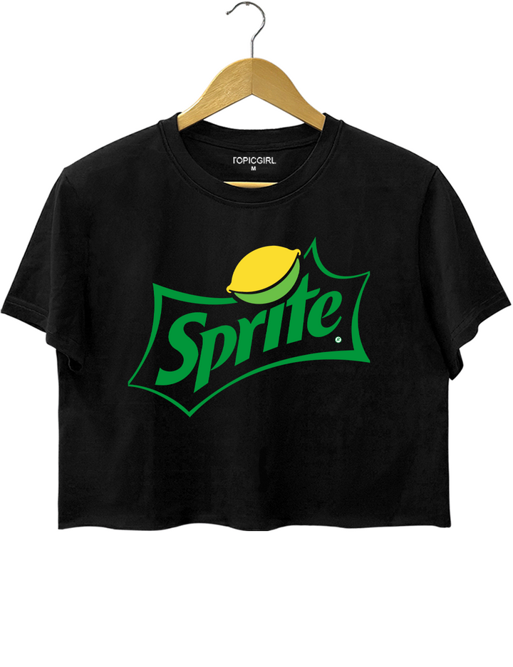 Sprite Funny Soda Crop Top