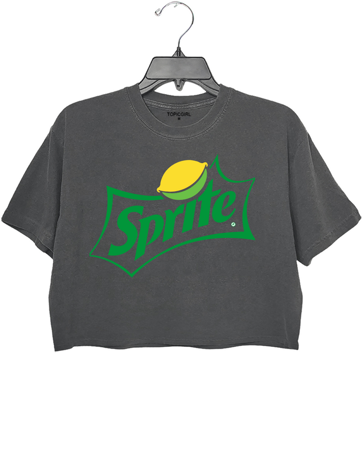 Sprite Funny Soda Crop Top