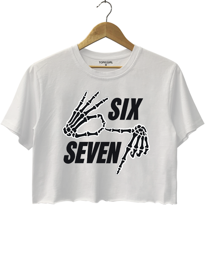 Funny Halloween 67 Crop Top