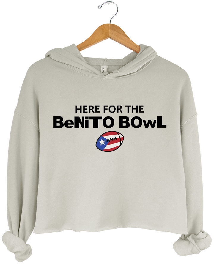 Here For The Benito Bowl Bad Bunny Crop Top