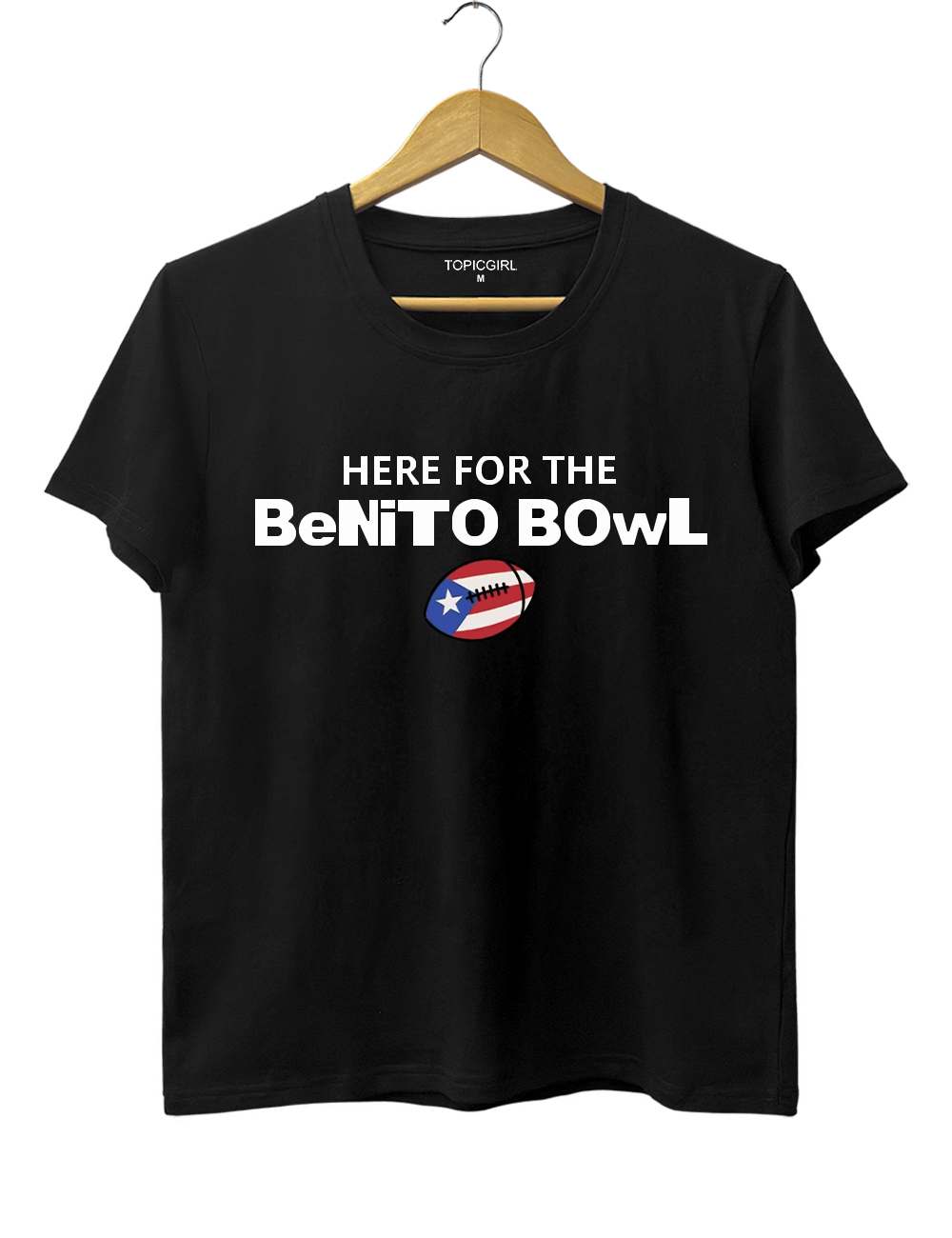 Here For The Benito Bowl Bad Bunny Crop Top