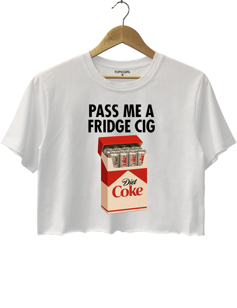 Pass Me A Fridge Cig Crop Top