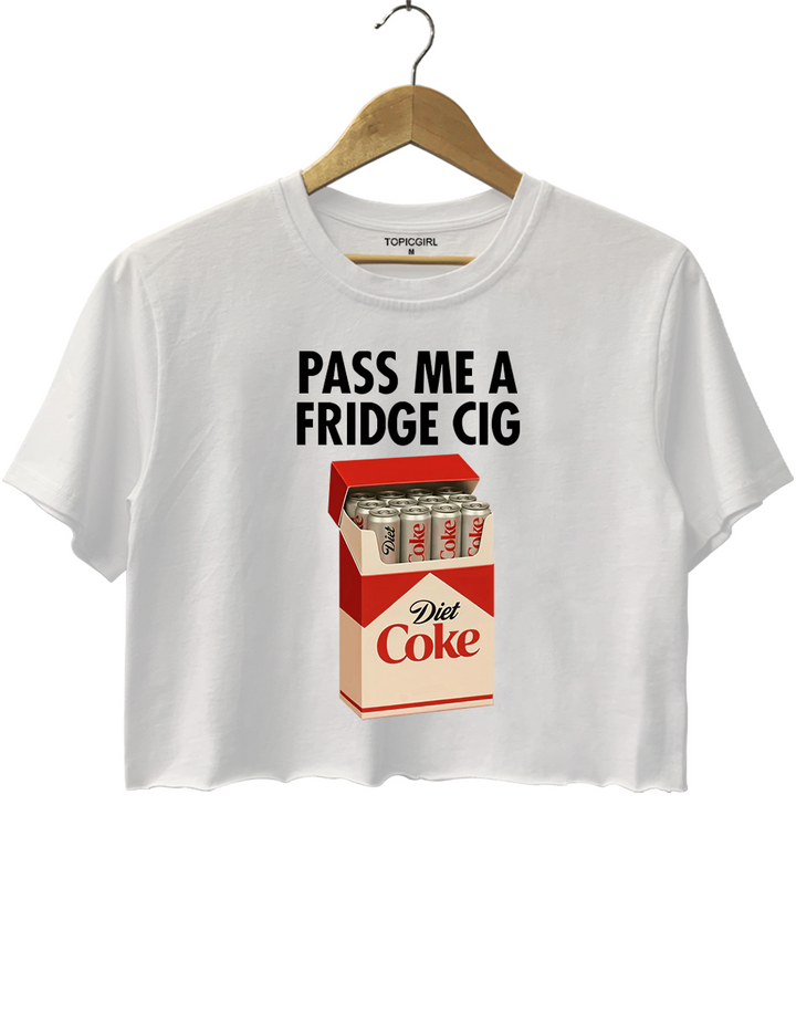 Pass Me A Fridge Cig Crop Top