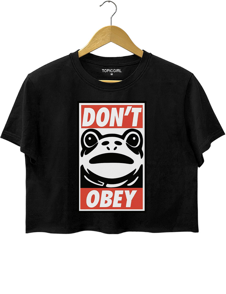 Portland Frog Demands That You Don't Obey