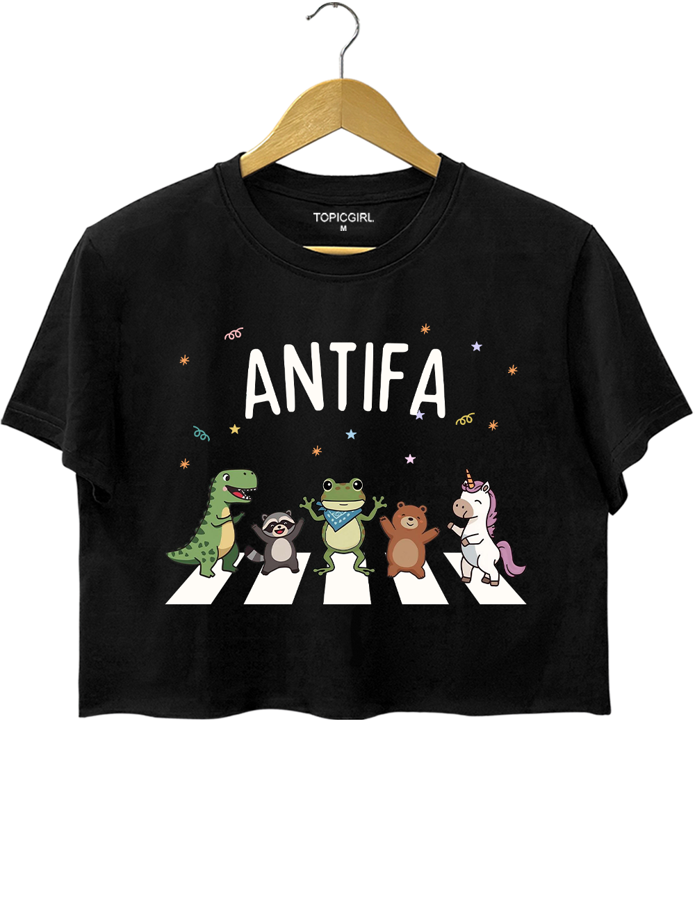 Portland Frog Crop Top