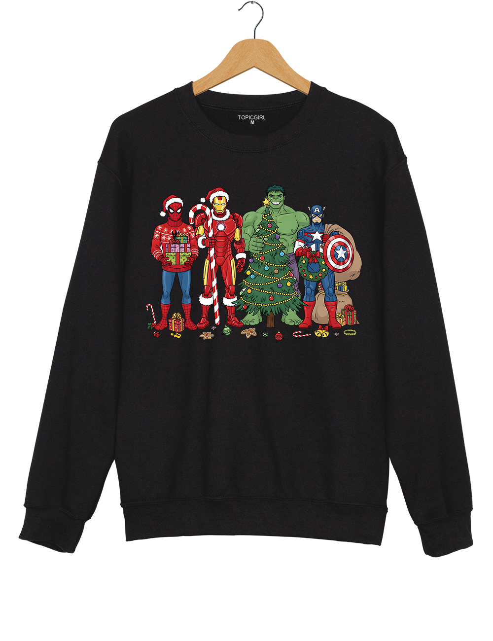 Superhero Christmas Sweatshirt