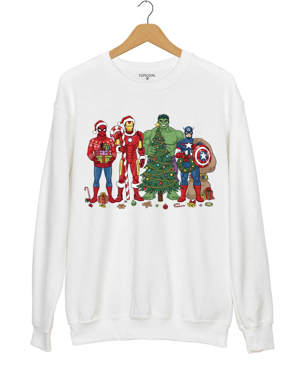 Superhero Christmas Sweatshirt
