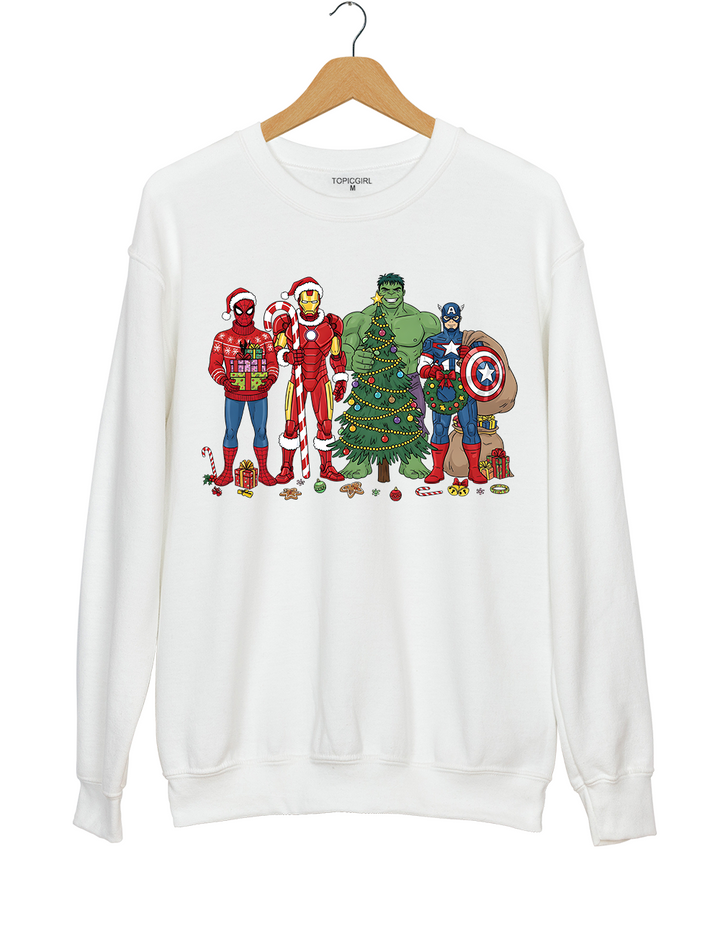 Superhero Christmas Sweatshirt