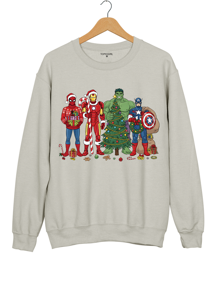 Superhero Christmas Sweatshirt