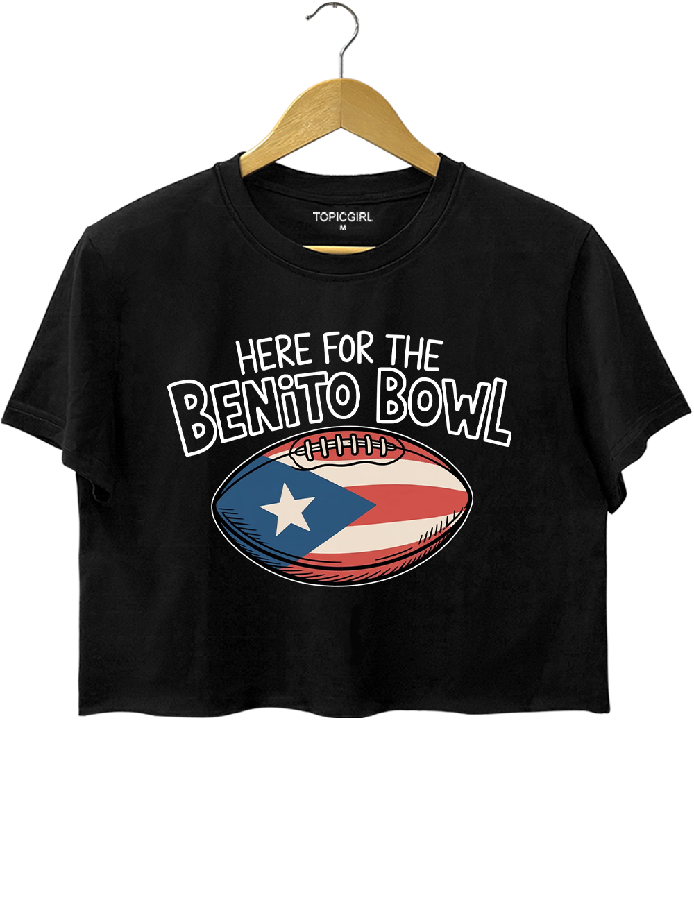 Here for the Benito Bowl Crop Top