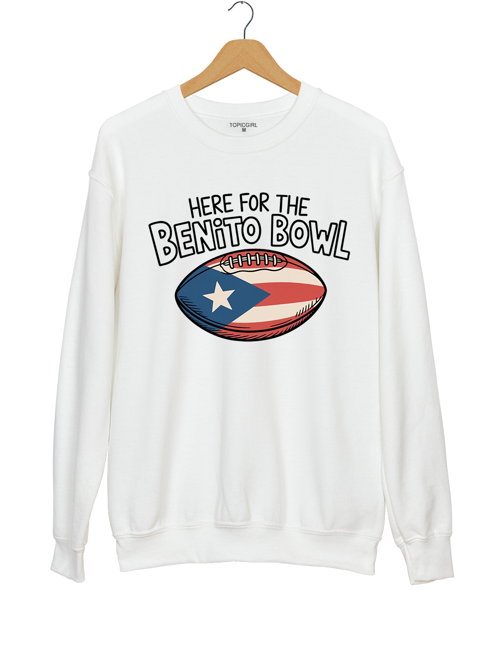 Here for the Benito Bowl Sweatshirt