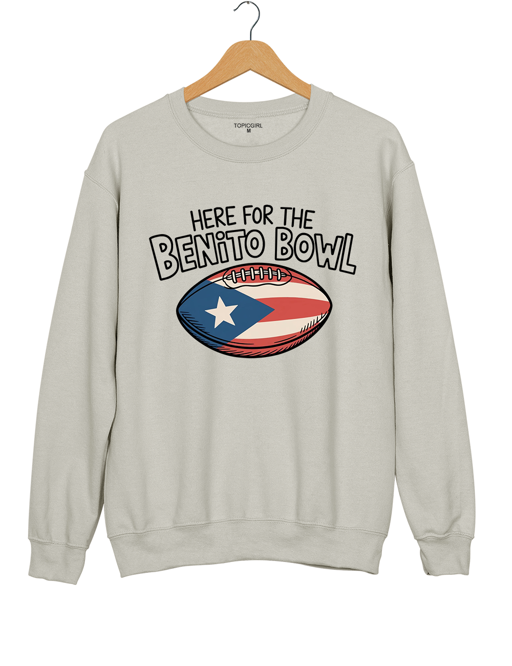 Here for the Benito Bowl Sweatshirt