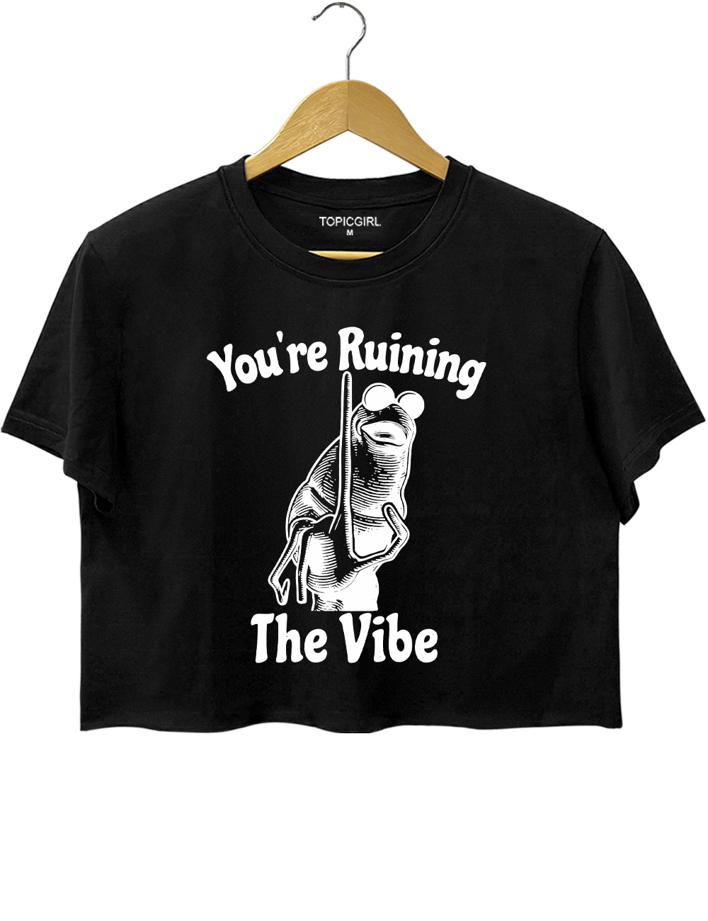 You're Ruining The Vibe Crop Top